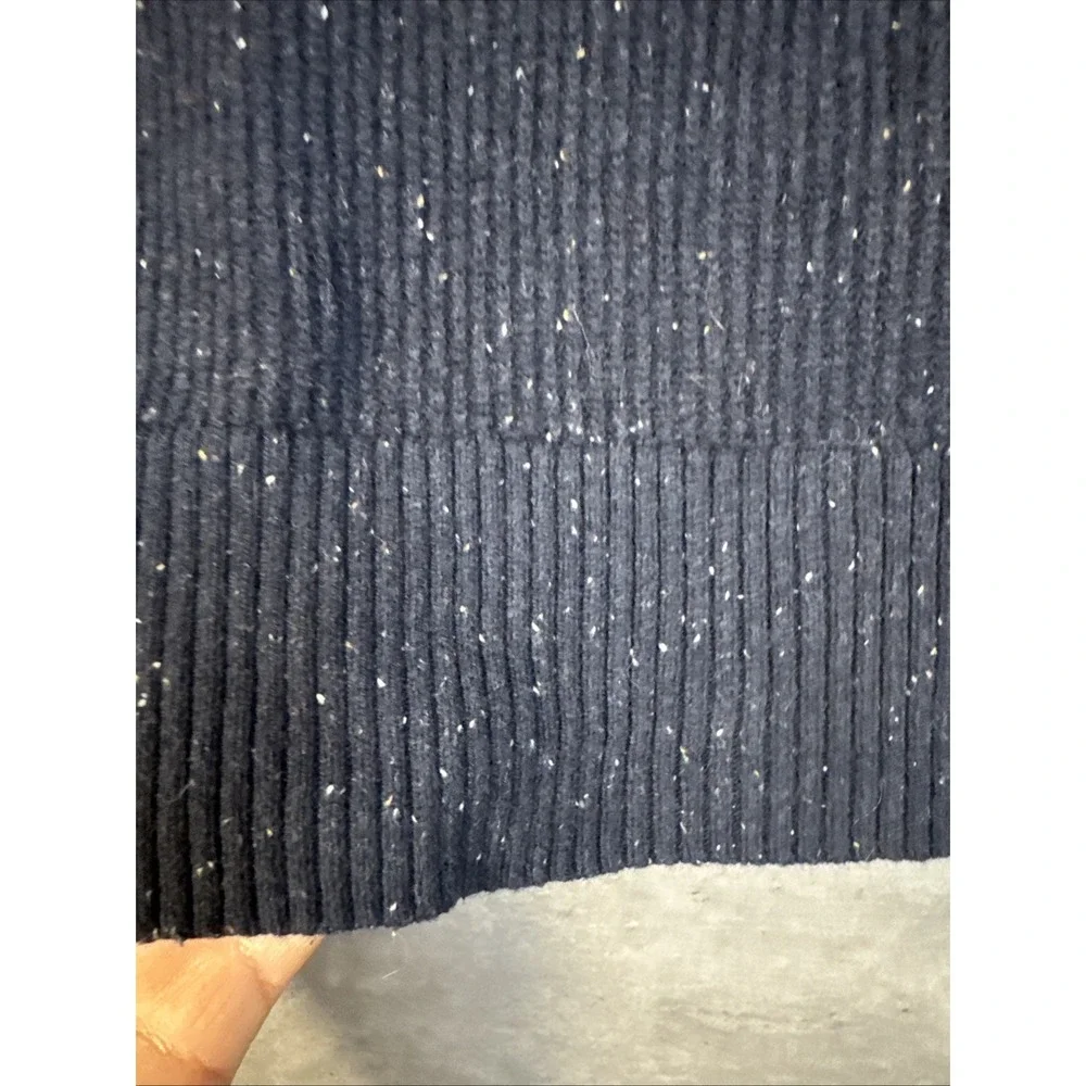 navy blue The North Face Crestview Button Sweater Med